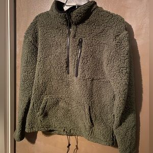 Green Half Zip Sweatshirt No Boundaries